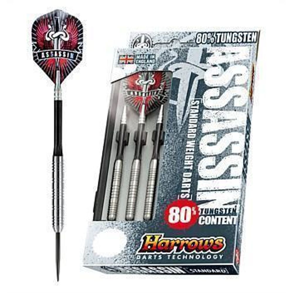 Harrows Assassin Steeltip Dart, 80% Tungsten - 24g by Harrows - ISBN: 5017626004652