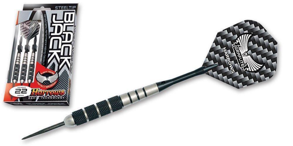 Harrows Black Jack Steeltip Dart - 18g, 5017626009152