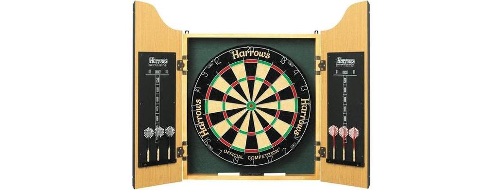 Harrows Pro's Choice Dartboard & Cabinet, 5017626009213