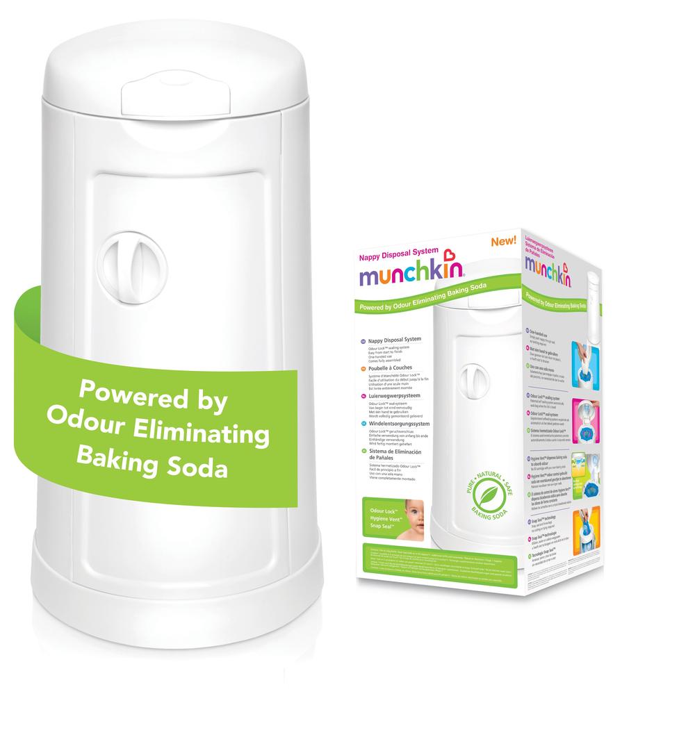 Munchkin Baby Nappy Disposal System Bin Buy online at The Nile