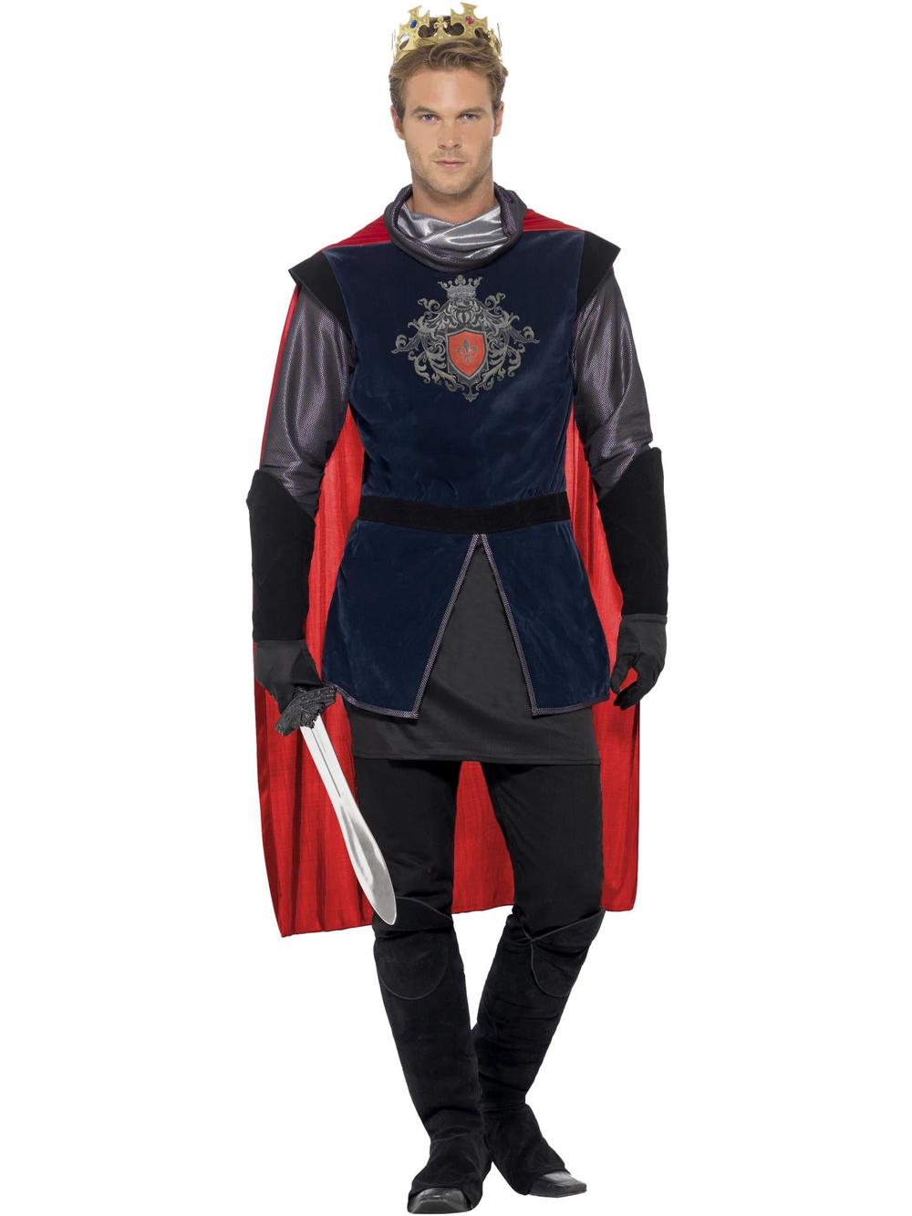 Smiffys King Arthur Deluxe Costume - XL, 5020570033524