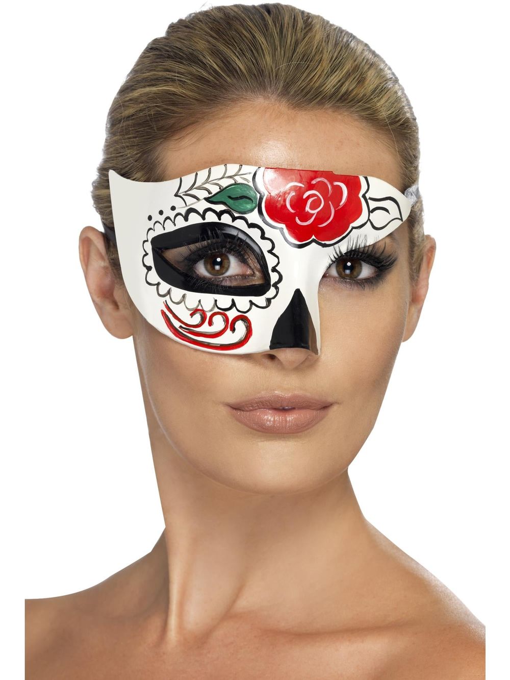 Rubie's Deerfield Adult Day of The Dead Half Eye Mask by Rubie's Deerfield - ISBN: 5020570043479