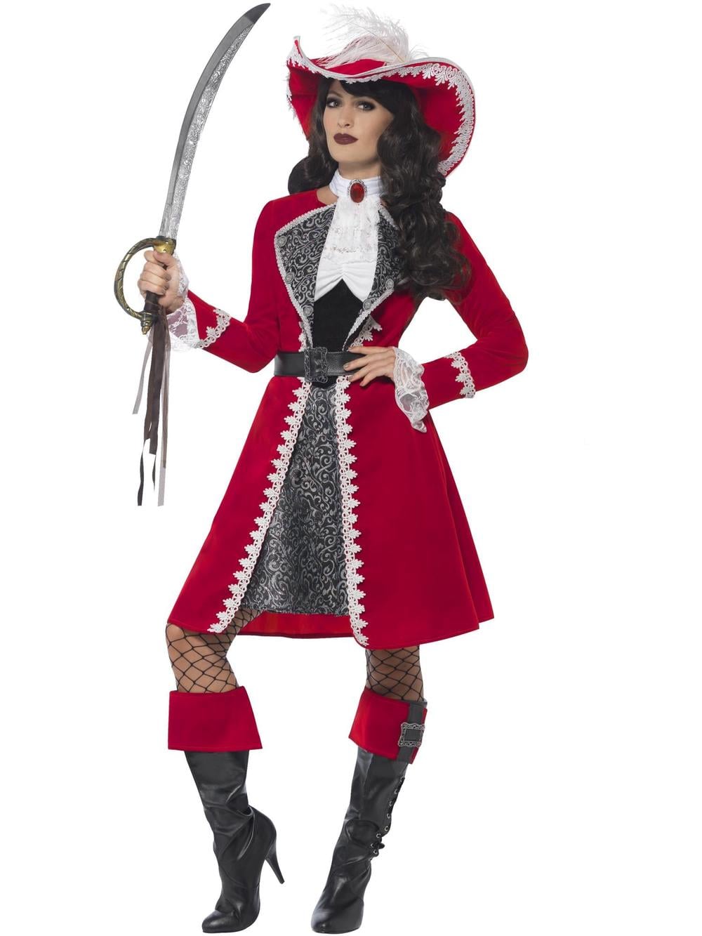 Smiffys Lady Captain Deluxe Costume - Large by Smiffys - ISBN: 5020570088609