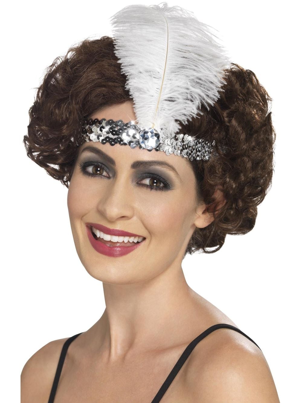 Rubie's Deerfield Adult Flapper Headband (Silver) by Rubie's Deerfield - ISBN: 5020570138274
