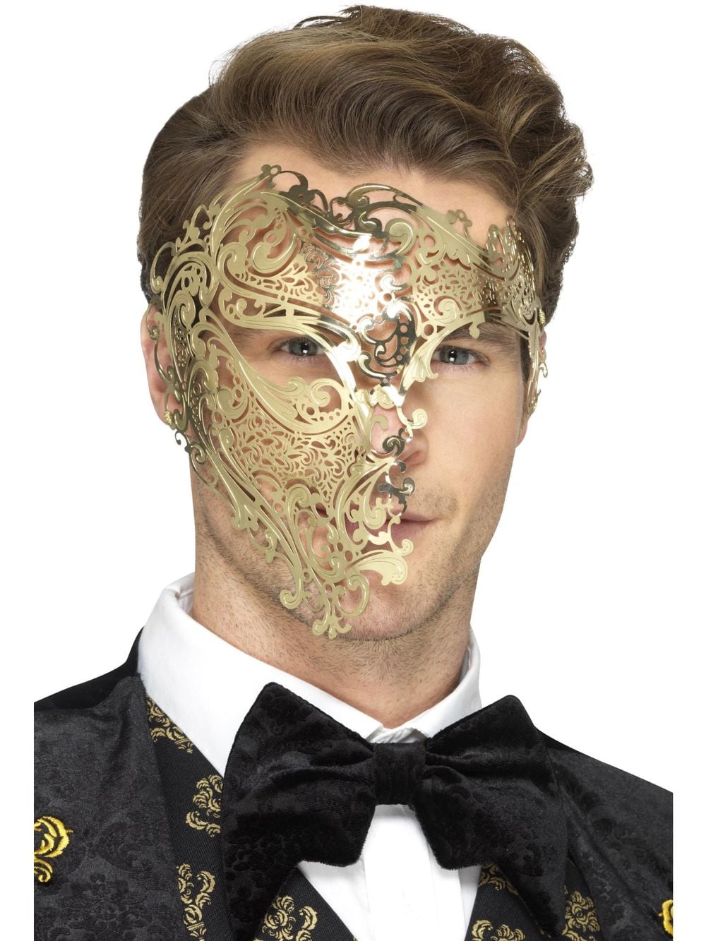 Rubie's Deerfield Adult Filigree Phantom Deluxe Mask (Metal) by Rubie's Deerfield - ISBN: 5020570314197