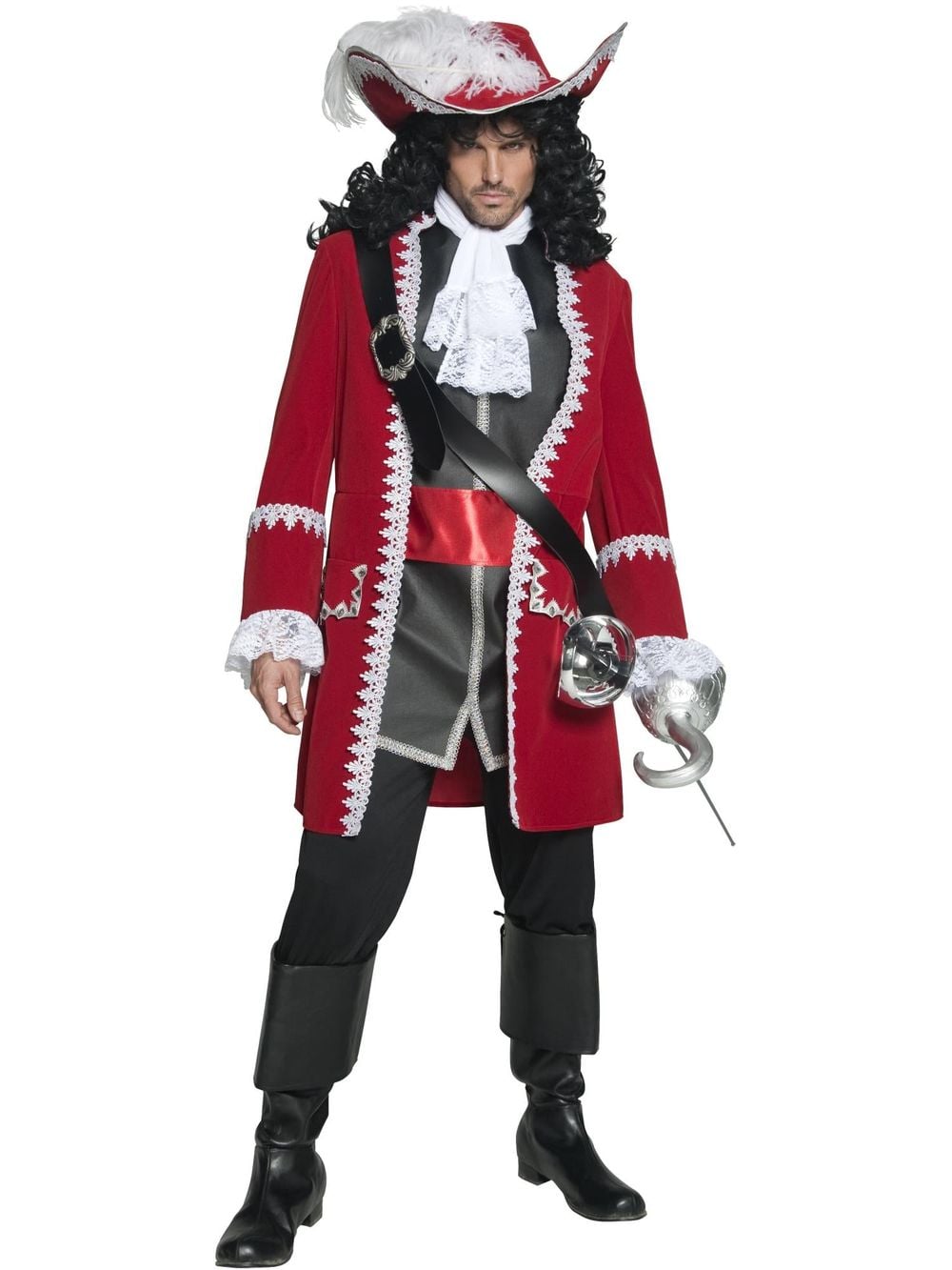 Smiffys Pirate Captain Deluxe Costume - Medium by Smiffys - ISBN: 5020570361740