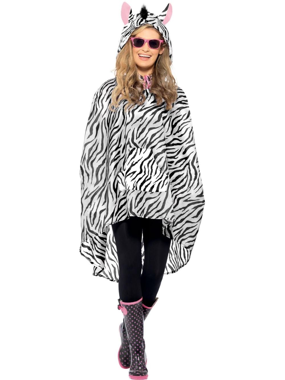 Rubie's Deerfield Adult Zebra Party Poncho by Rubie's Deerfield - ISBN: 5020570910931