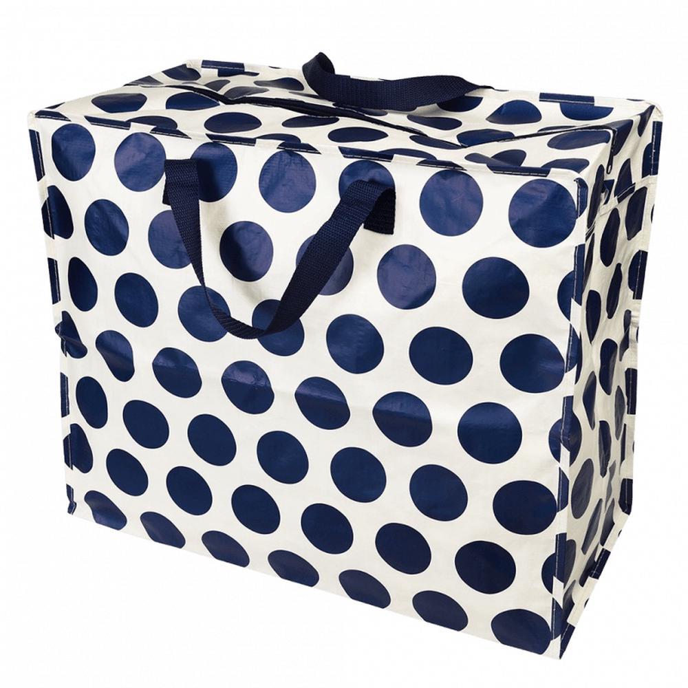 Navy On Cream Spotlight Jumbo Storage Bag, 5027455438658