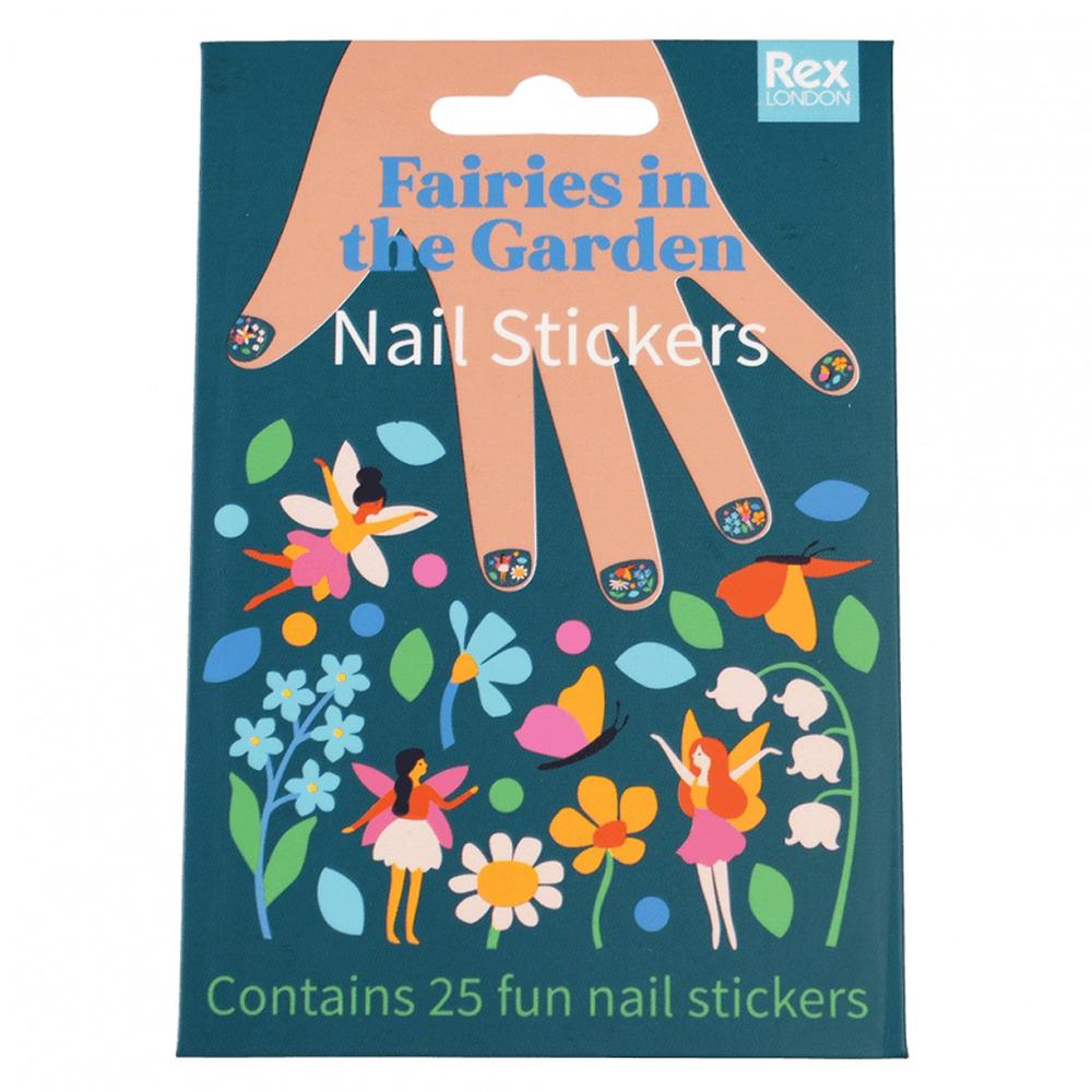 Fairies in the Garden Nail Stickers, Pack of 25, 5027455440248