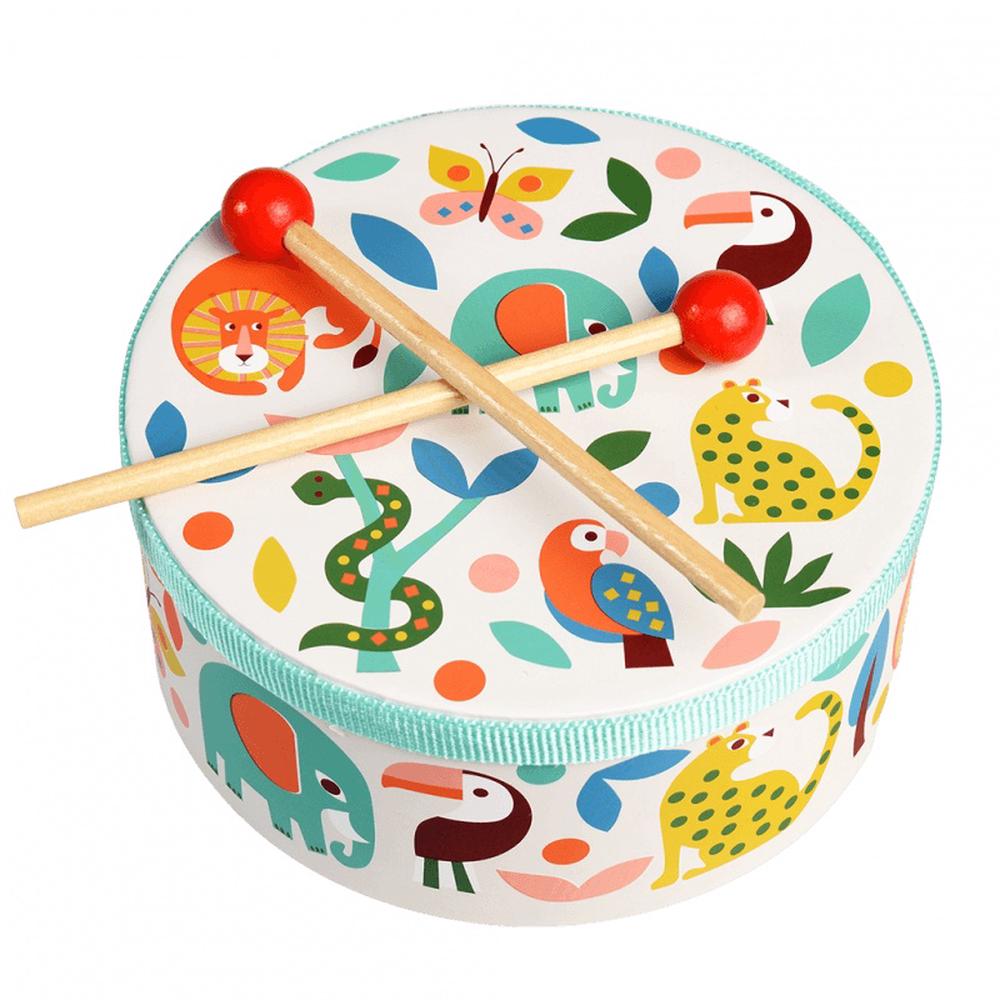 Drum With Drumsticks - Wild Wonders, 5027455442341