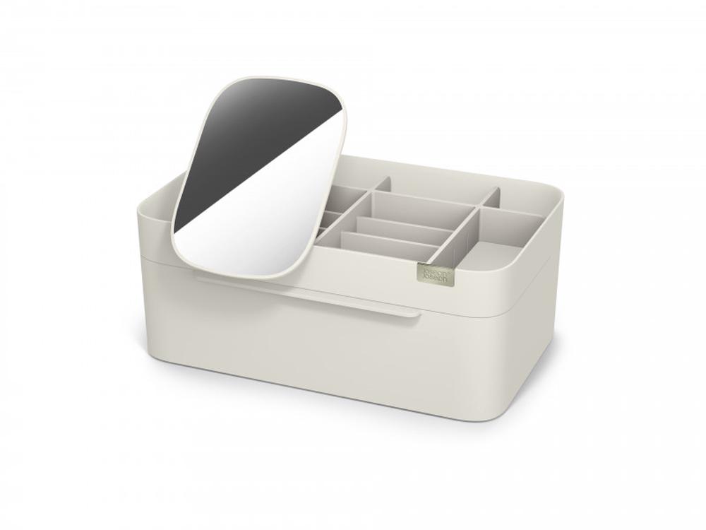 Viva Large Cosmetic Organiser with Removable Mirror, 5028420004403