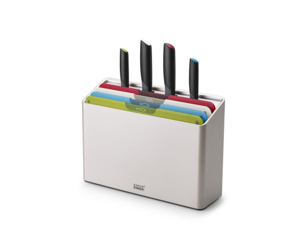 Joseph Joseph Folio Icon Knife & Board Set, 8 Piece, 5028420008357