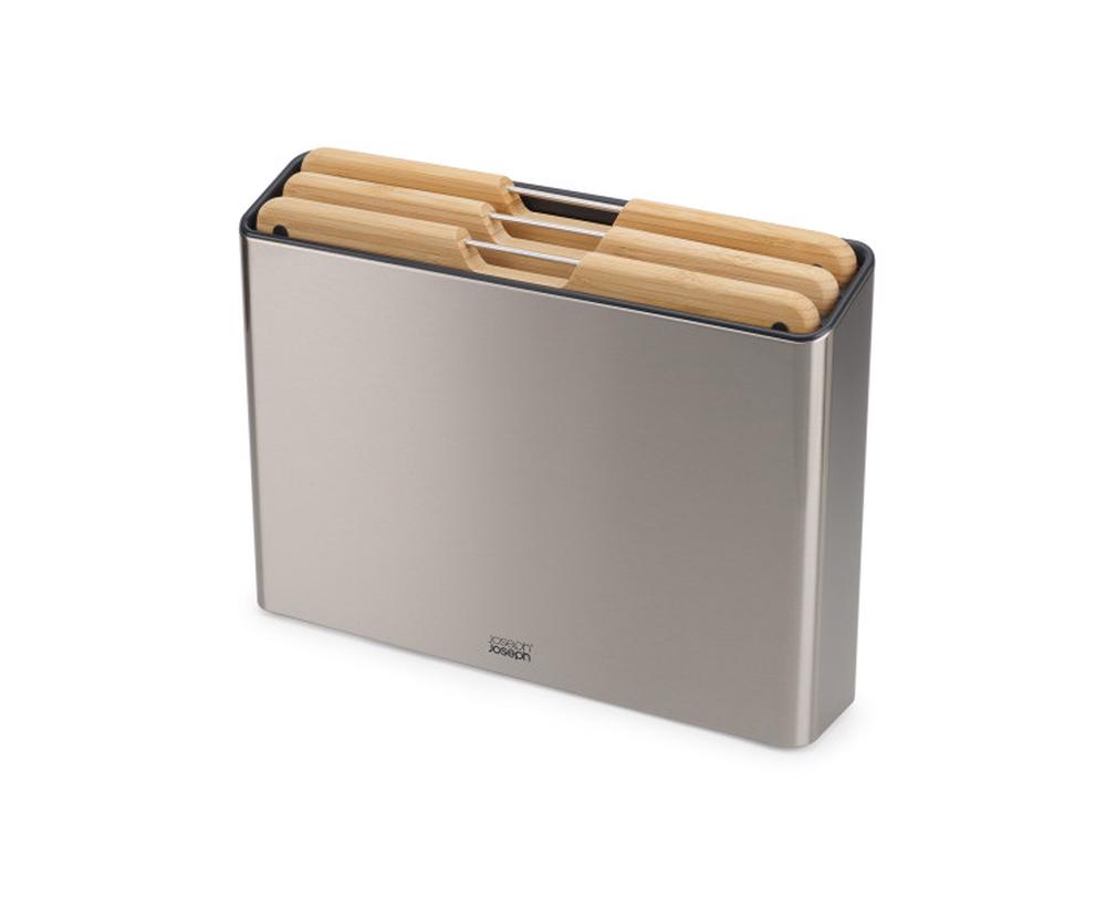 Folio Steel Bamboo Board Set, 3 Piece, 5028420008425