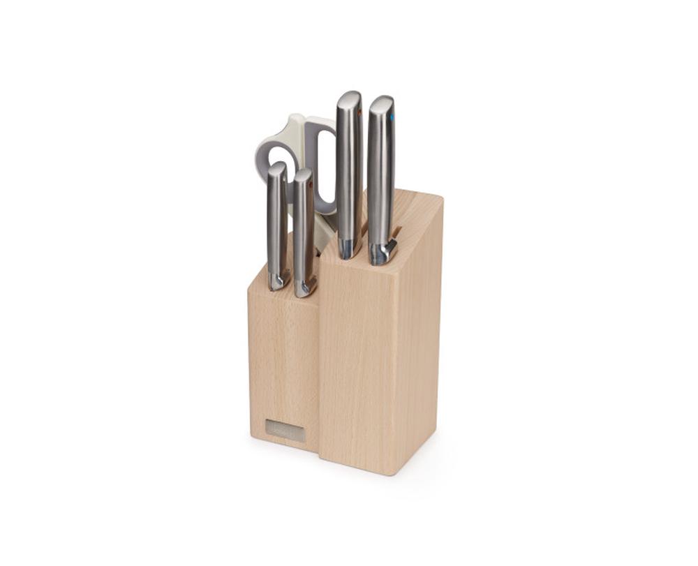 Joseph Joseph Elevate Fusion Knife & Scissor Block, 5 Piece, 5028420008807