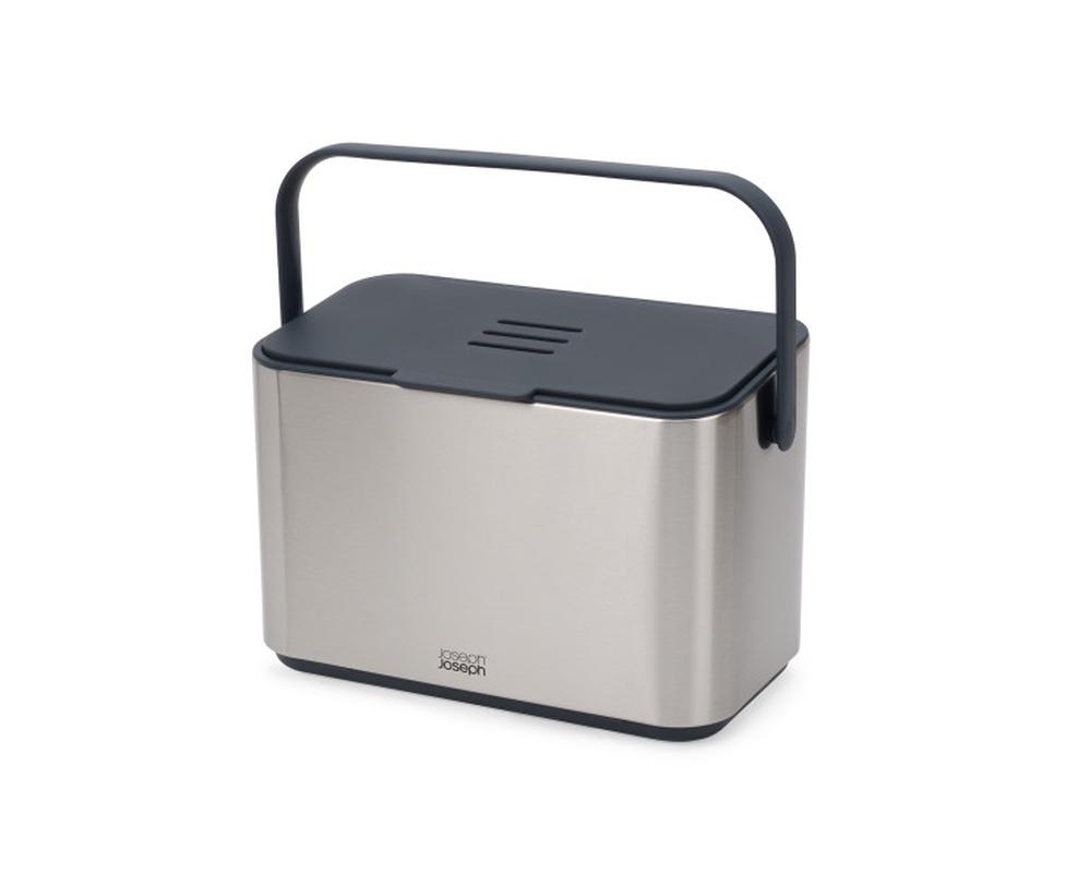 Food Waste Caddy Stainless Steel, 5028420009453