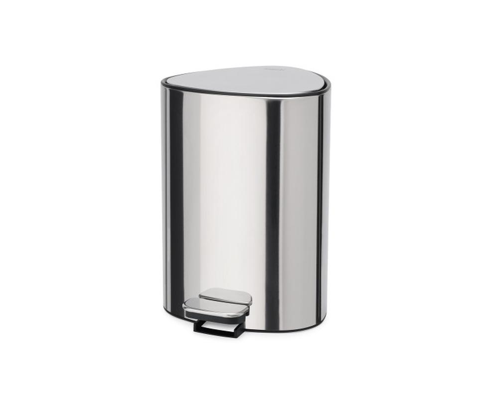 Luxe Stainless Steel Pedal Bin - 5 Litre, 5028420009538