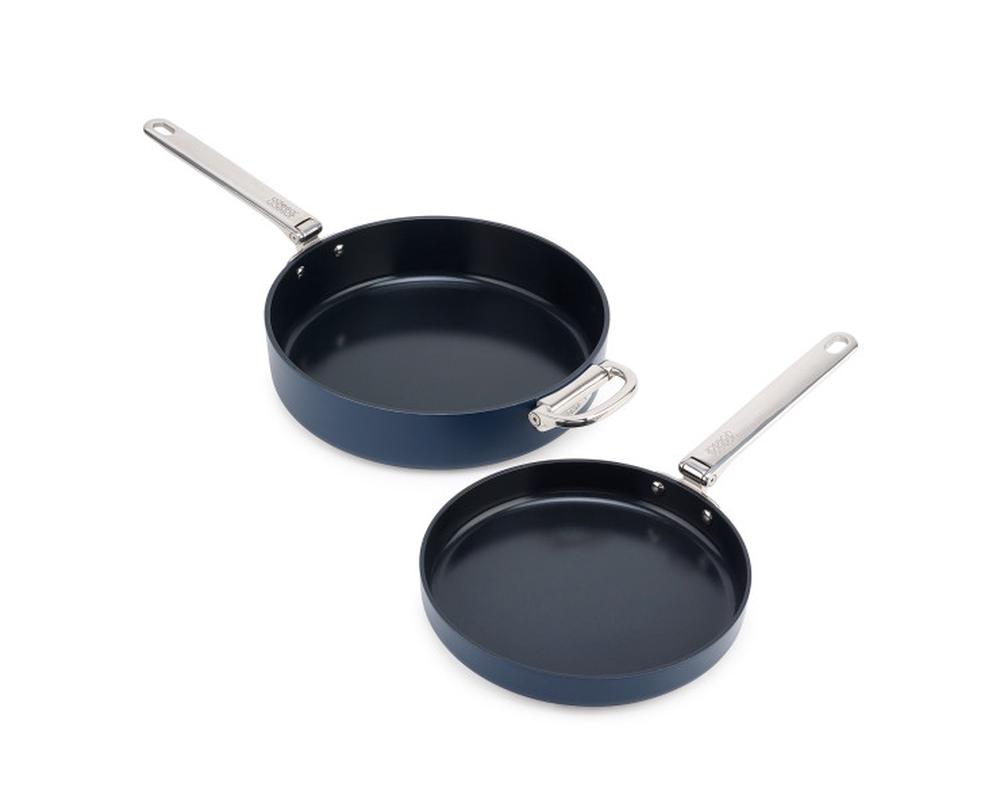 Joseph Joseph Space Non-Stick Frying Pan, 3 Piece, 5028420010749