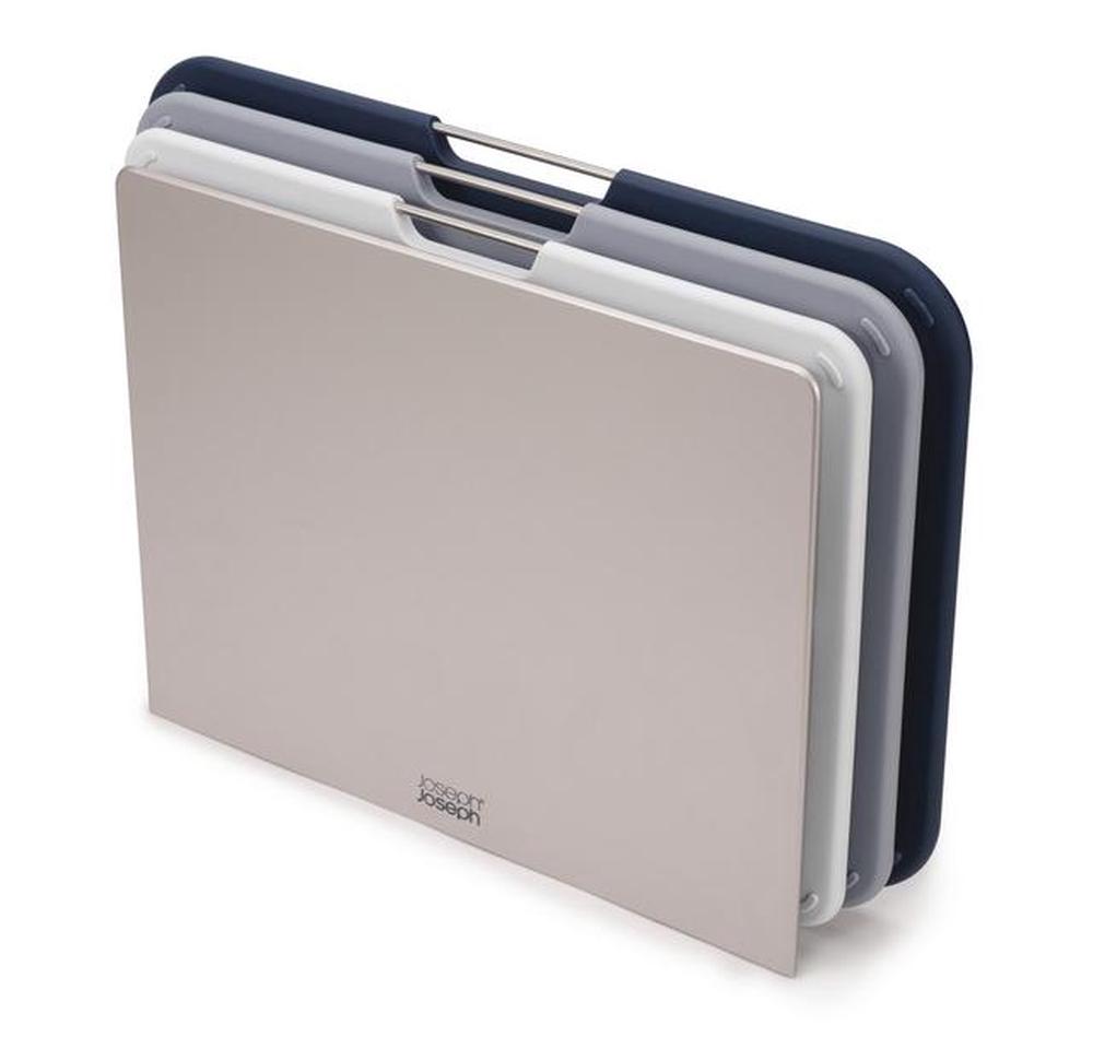 Nest 3-Piece Chopping Board Set (Grey), 5028420601473