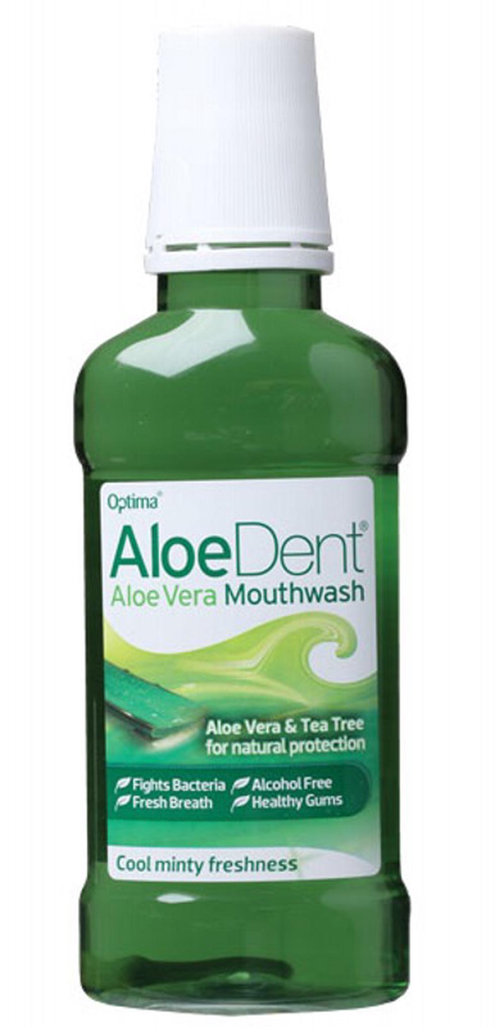 Mouthwash Alcohol Free Aloe Vera & Tea Tree - 250mL, 5029354001254