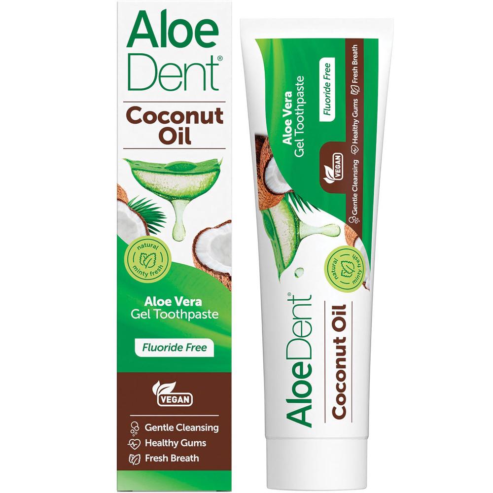 Toothpaste Coconut Oil Fluoride Free - 100mL, 5029354012687