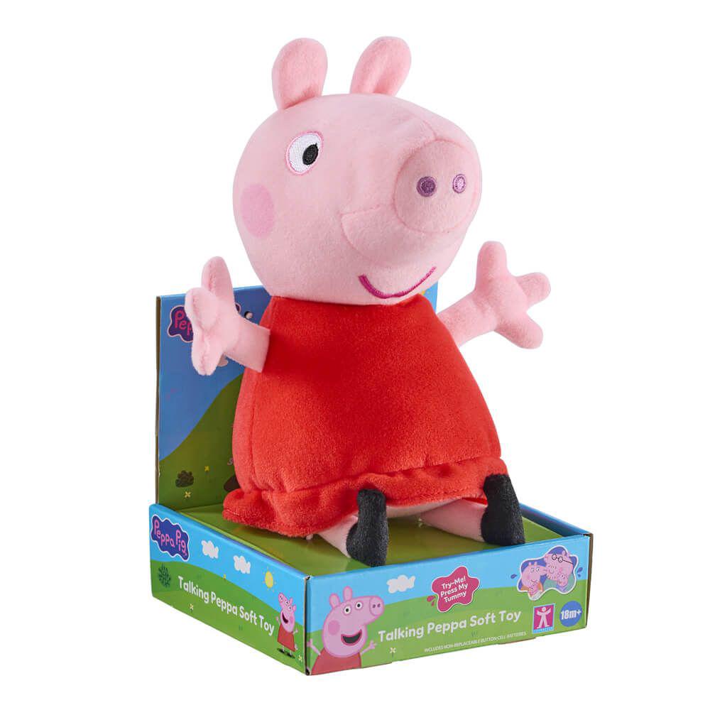 Peppa Pig Talking Peppa Soft Toy, 5029736081126