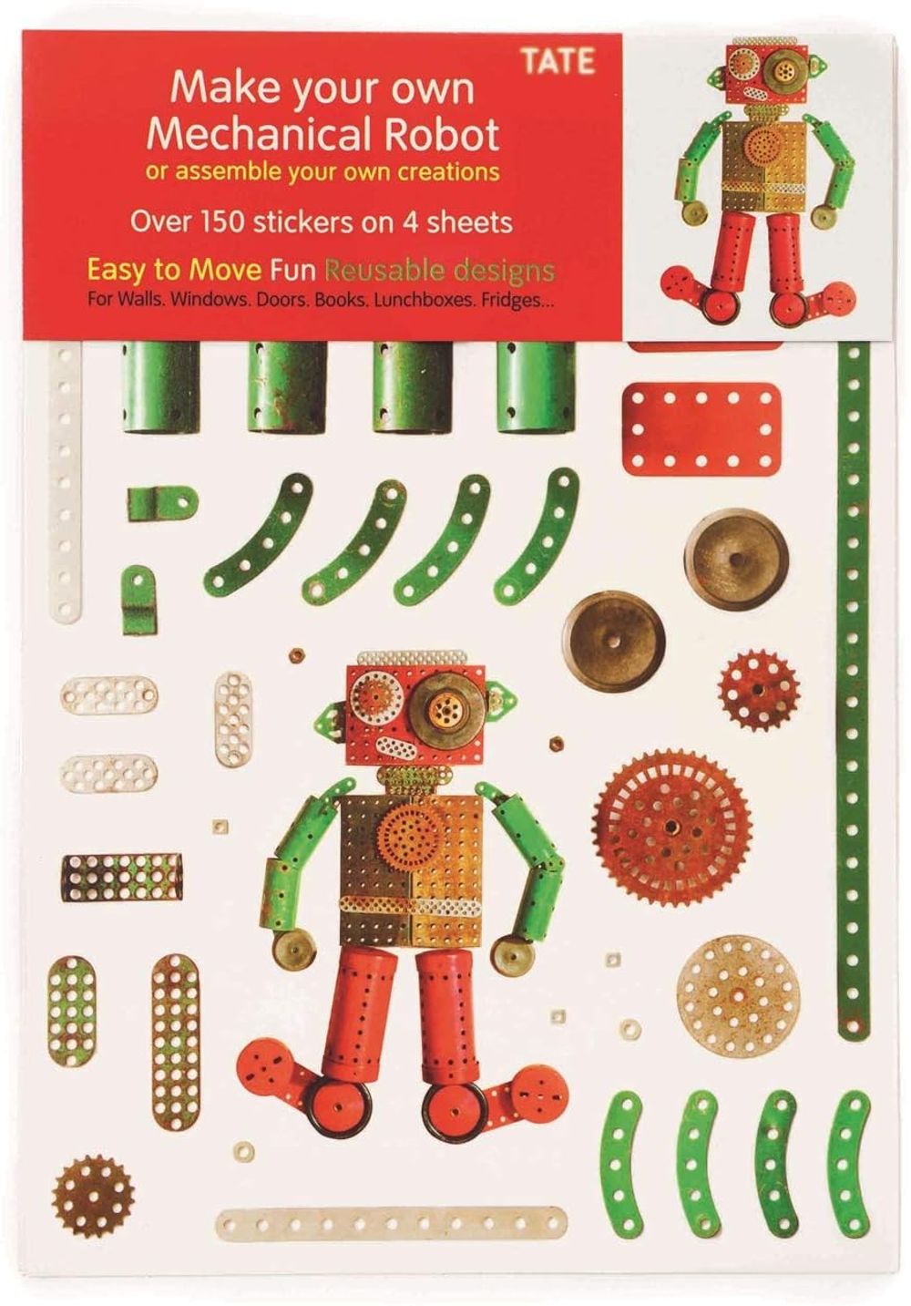Button Blue Mechanical Stickers by Button Blue - ISBN: 5032495058070