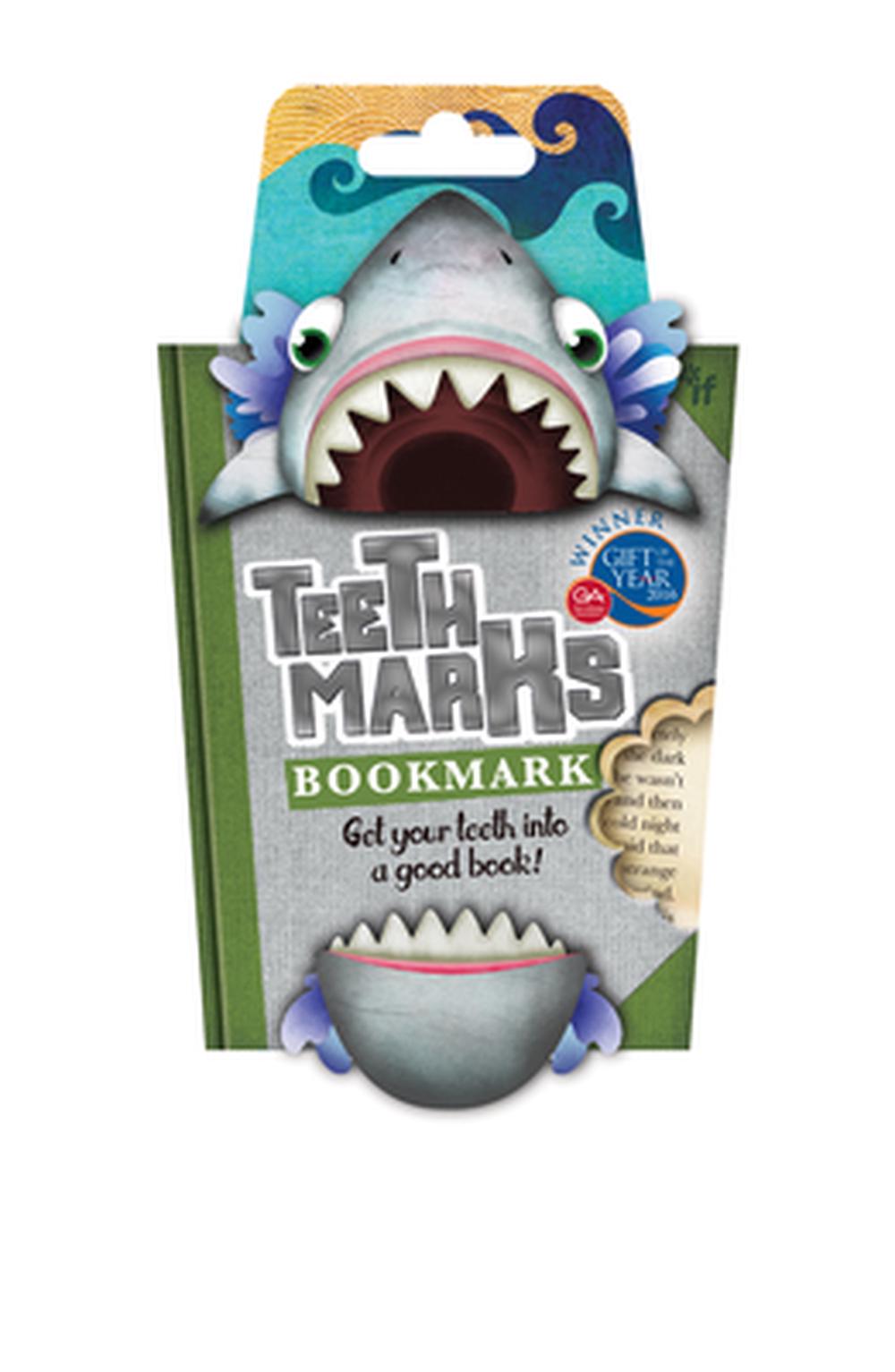 Teeth Marks Bookmarks Shark, 5035393369040