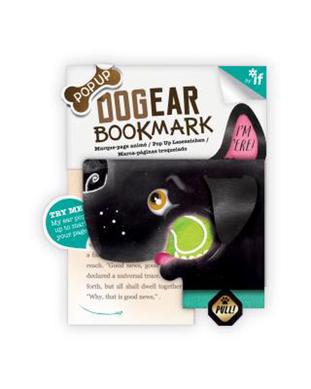 Dog Ear Bookmarks Diana (Black Labrador), 5035393374013