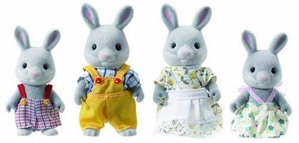 Sylvanian families store cottontail rabbit family