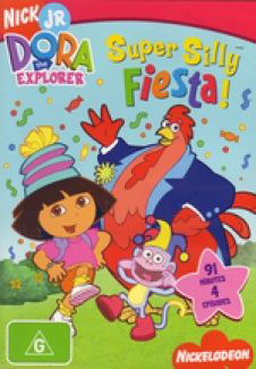 Dora The Explorer Super Silly Fiesta Nickelodeon Dvd - vrogue.co