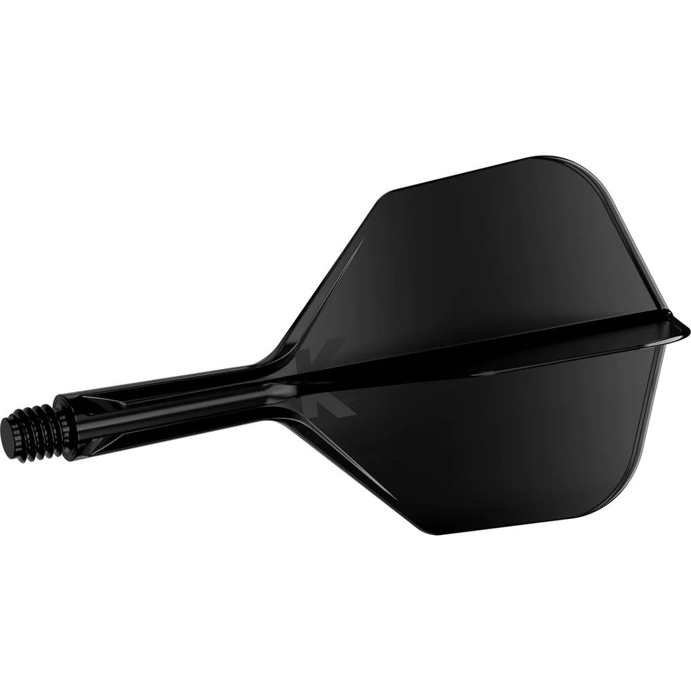 Formula Sports K-Flex Moulded Flight & Shaft No.6 (Black) - Short, 5050807082087