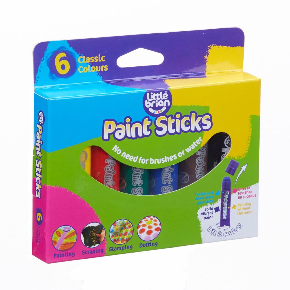 Paint Sticks, 6 Pack (Classic), 5051170611157