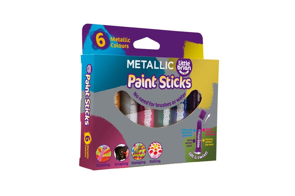 Paint Sticks, 6 Pack (Metallic), 5051170611195