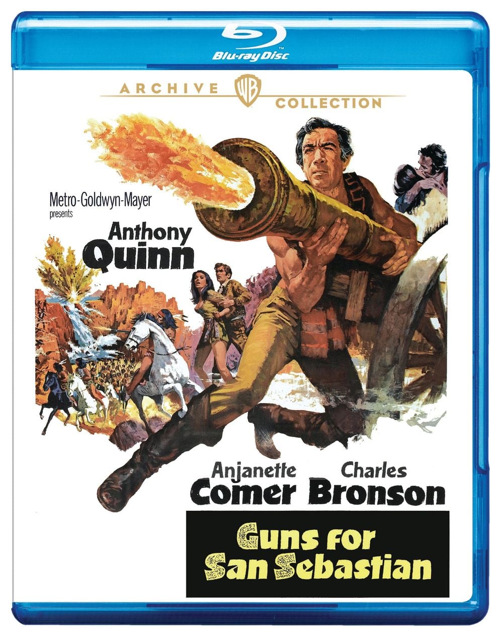 Guns For San Sebastian Blu-ray - ISBN: 5051892248044