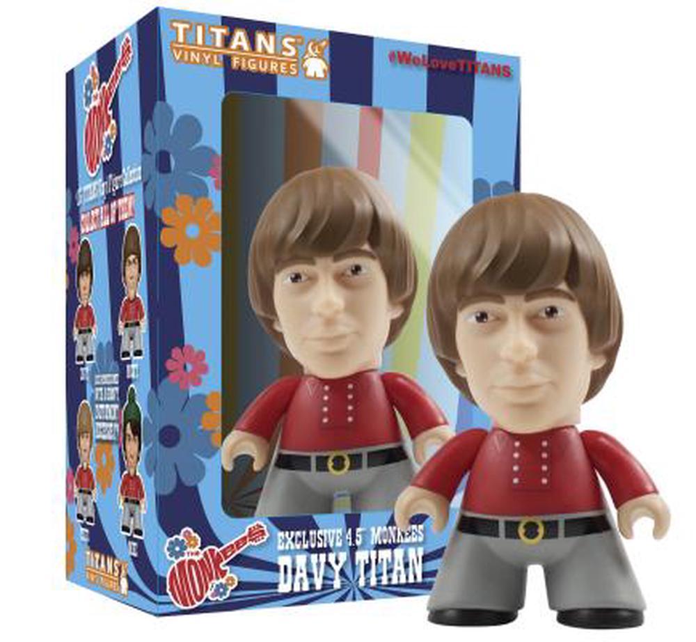 Titan Merchandise The Monkees - Davy Jones Titans 4.5" Vinyl Figures, 5052473131182