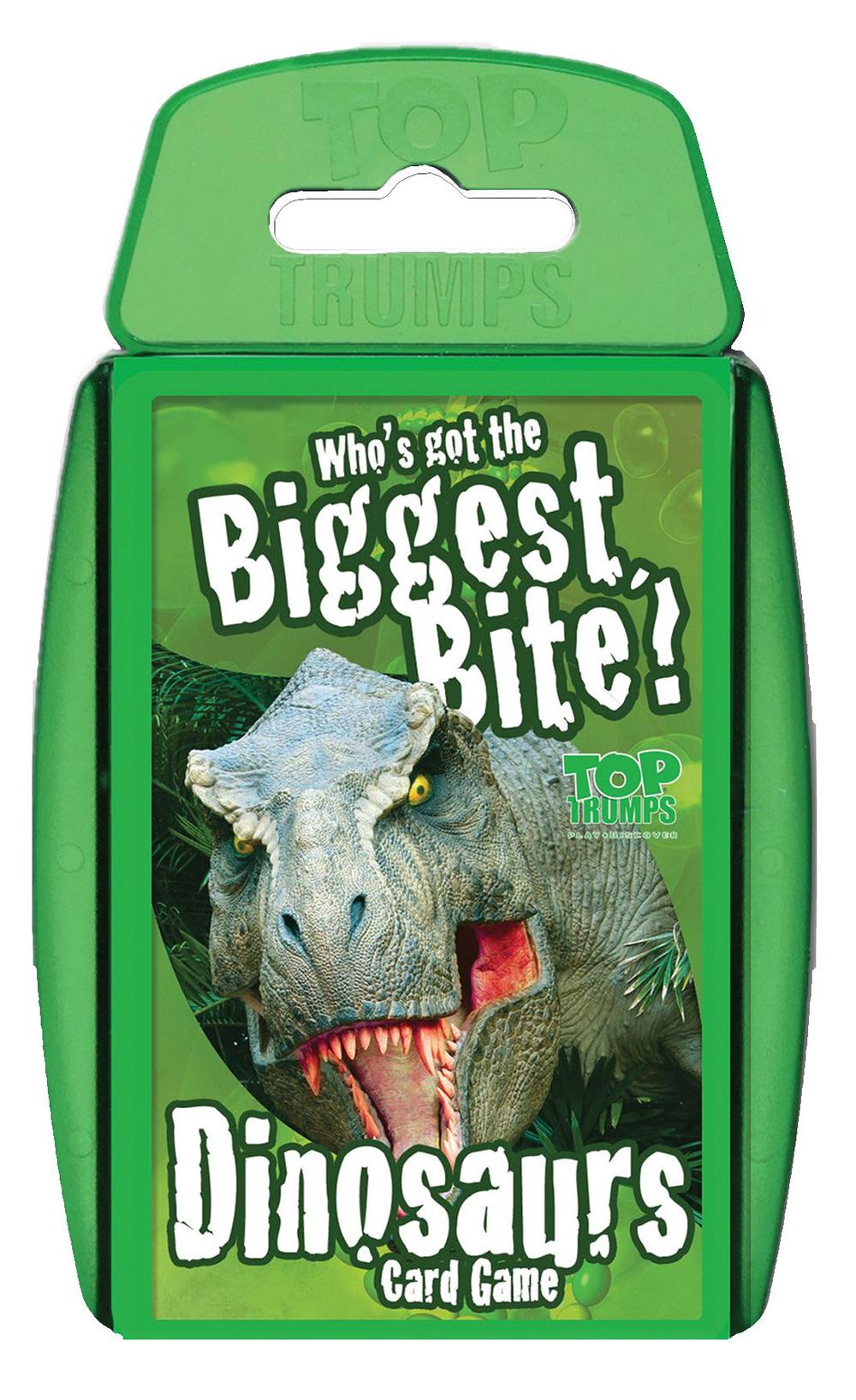 Top Trumps Dinosaurs - Who's Got the Biggest Bite? | Buy online at The Nile