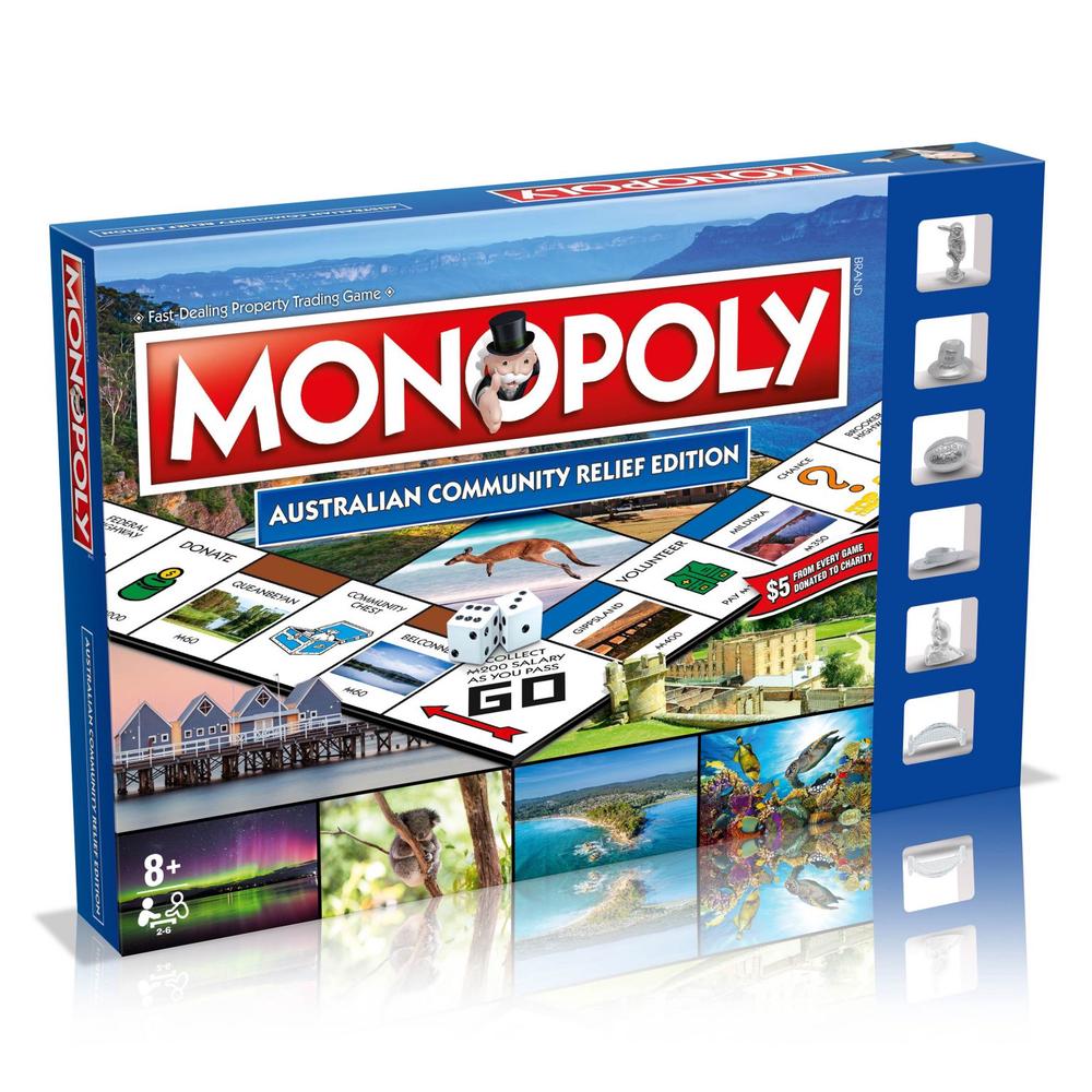Monopoly Australian Community Relief Edition Buy online at The Nile Monopoly Australian Community Relief Edition Buy online at The Nile