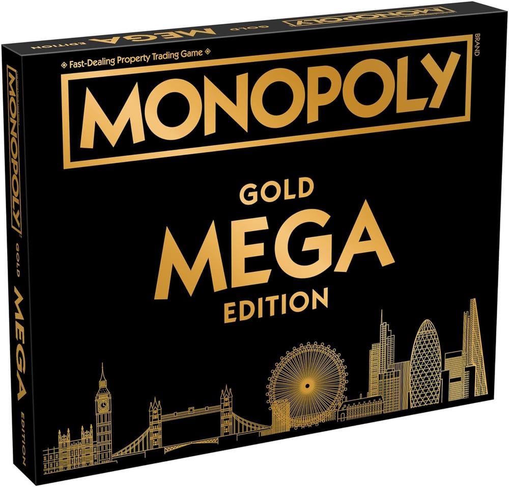 Monopoly - Mega Gold Edition, 5053410007348