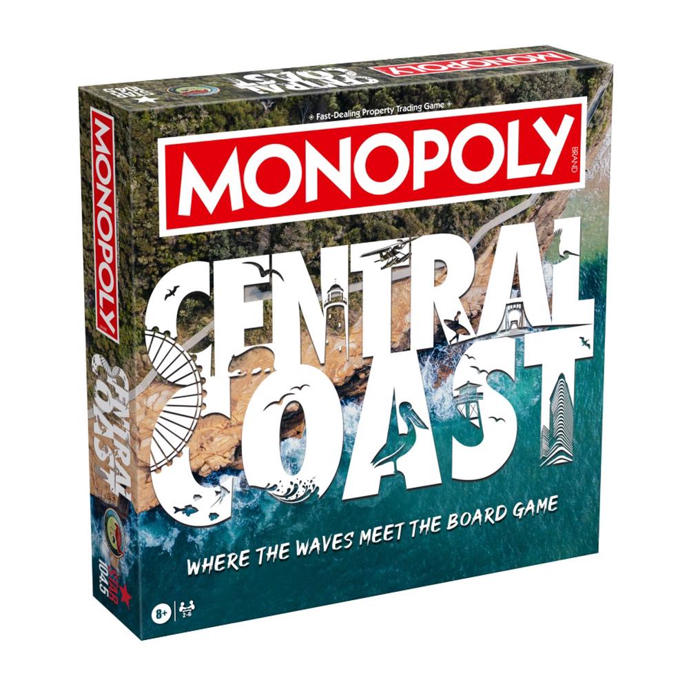 Winning Moves Monopoly - Central Coast Edition, 5053410008062