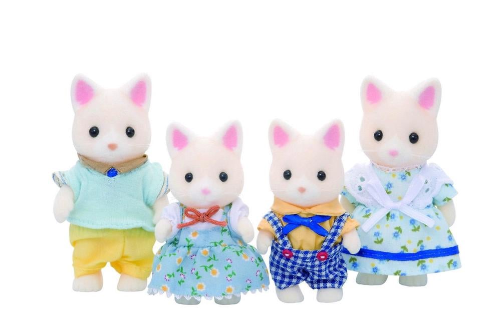 Sylvanian Families Silk Cat Family - Animal Figures | Buy online at The ...