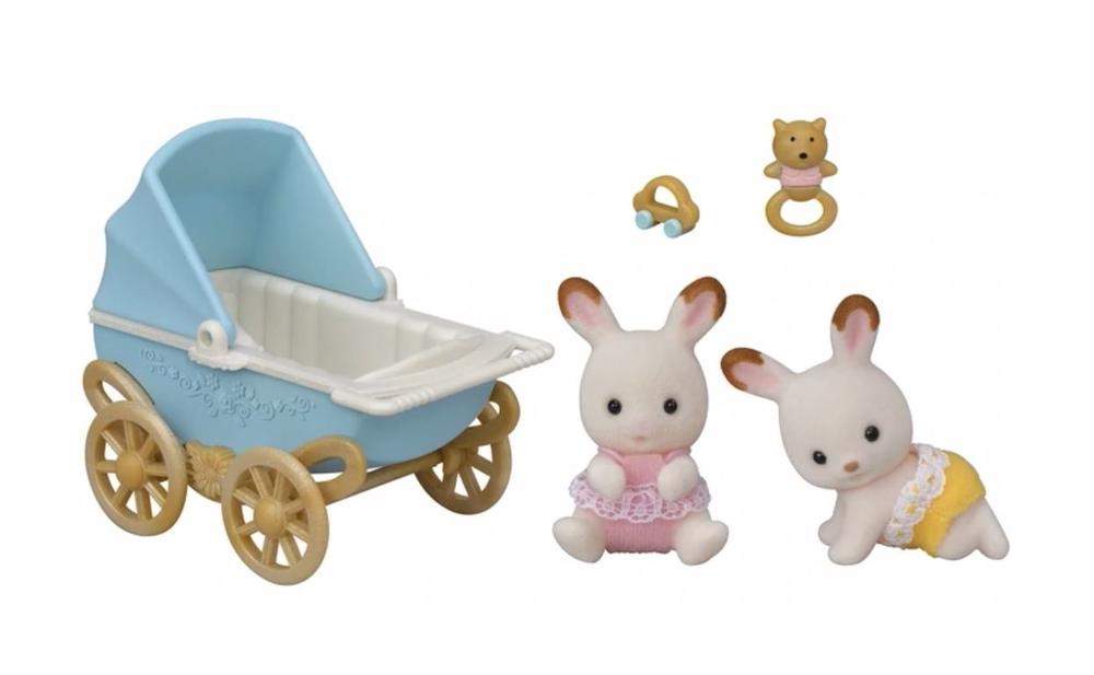 Sylvanian families deals chocolate rabbit baby