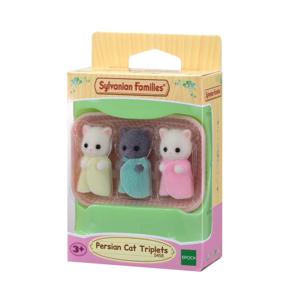 Sylvanian Families Persian Cat Triplets Animal Figures, 5054131054581