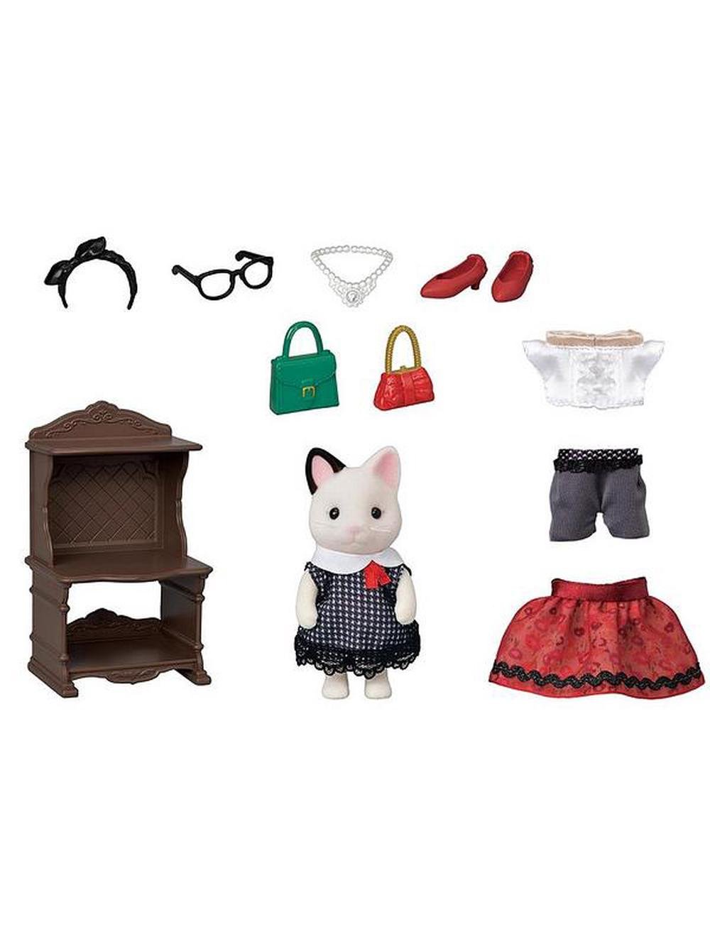 Sylvanian families sales tuxedo cat