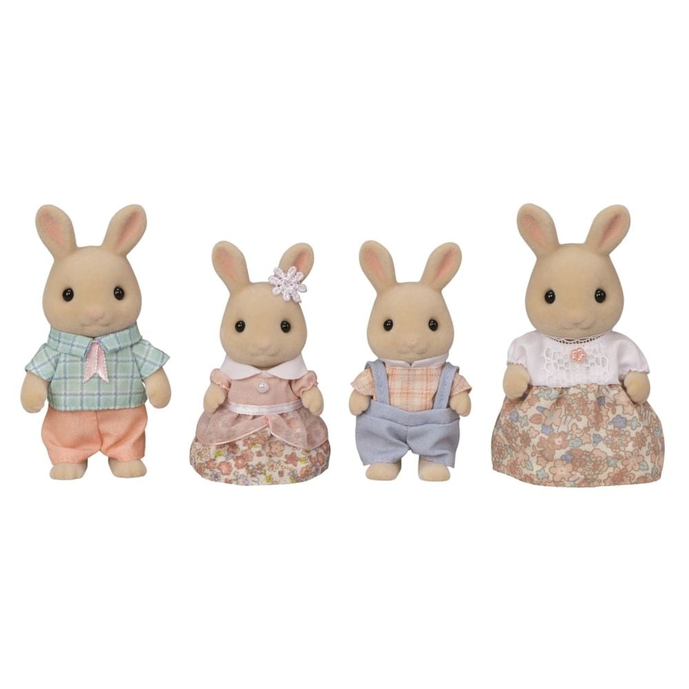 Sylvanian Families Milk Rabbit Family Dollset by Sylvanian Families - ISBN: 5054131057063