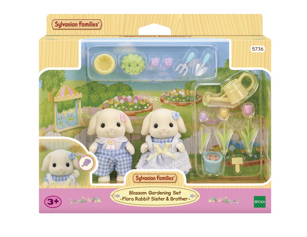 Blossom Gardening Set Flora Rabbit Sister & Brother, 5054131057360