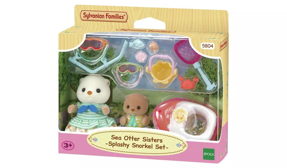 Sea Otter Sisters - Splashy Snorkel Set, 5054131058046