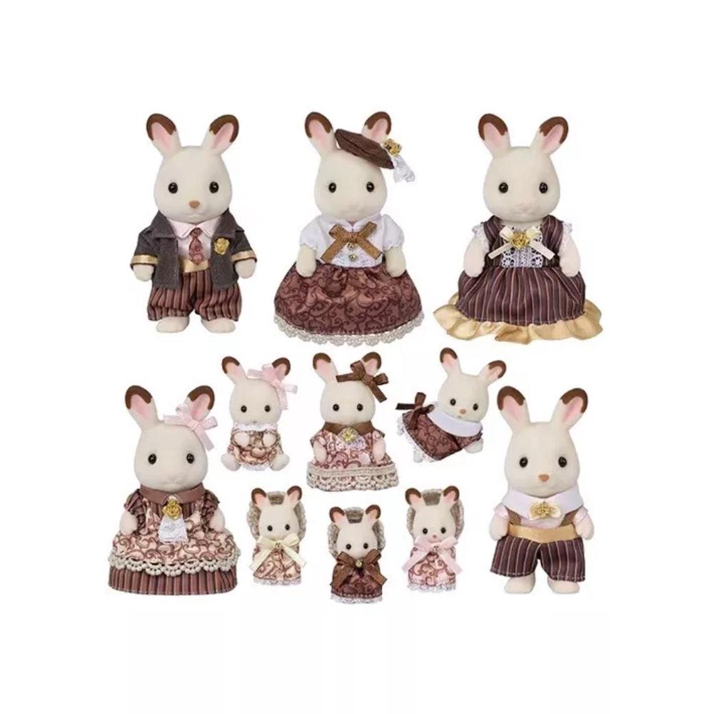 Sylvanian Families Chocolate Rabbit Family Anniversary Set, 5054131058480