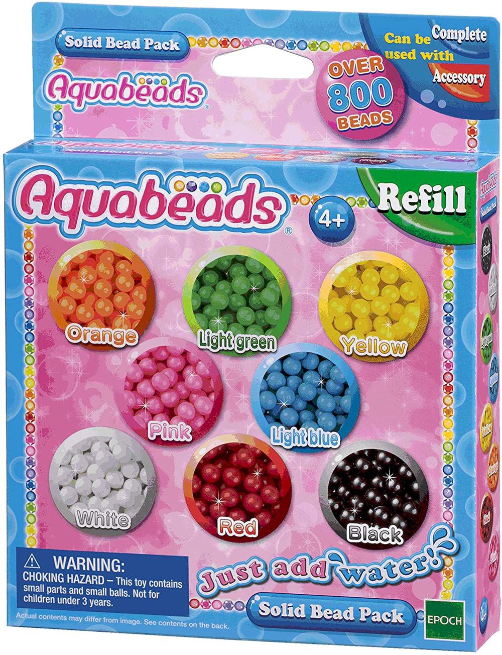 Aquabeads Solid Bead Refill Pack, 5054131315170