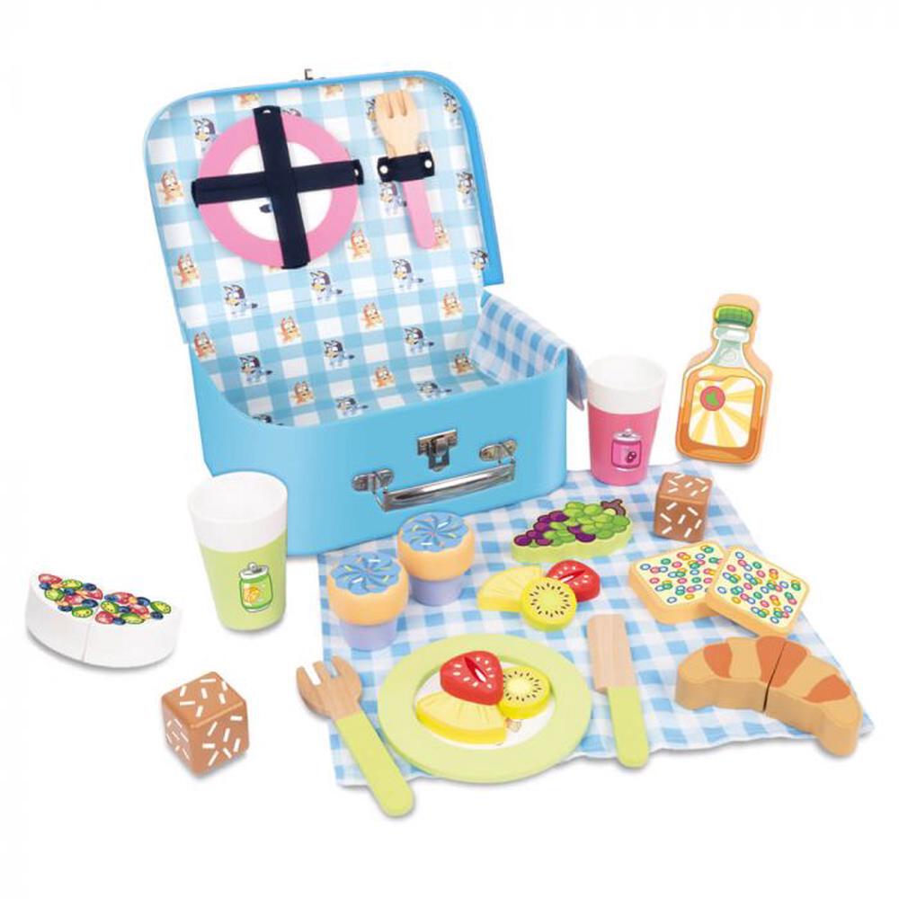 Bluey Wooden Picnic Set - 25cm, 5055069721194
