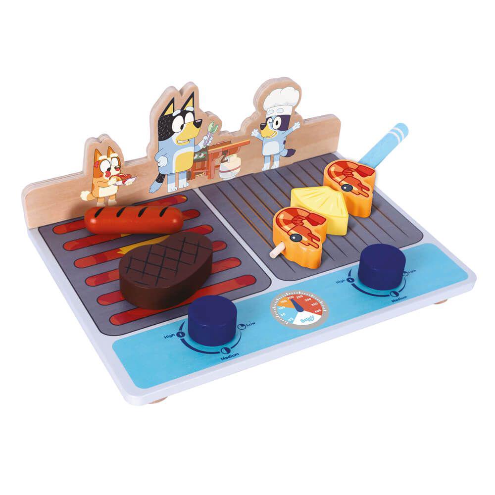 Bluey Wooden Tabletop Bbq Set, 5055069725277